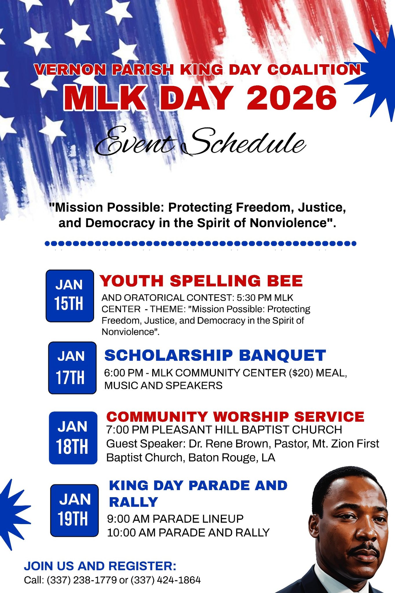 King Day Celebrations - Vernon Parish Louisiana