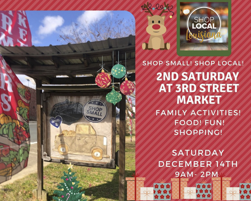 Second Saturday at the Third Street Market - Vernon Parish Louisiana