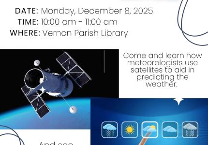 KALB Weather Lab with the Storm Tracker Bus - Vernon Parish Louisiana