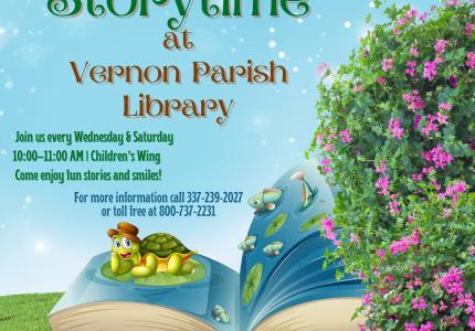 Storytime at the Library - Vernon Parish Louisiana