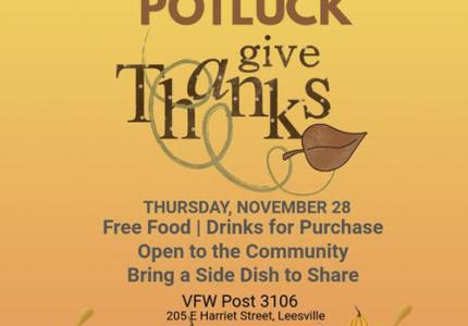 Thanksgiving Potluck - Vernon Parish Louisiana