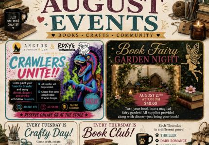 Book Fairy Garden Night at Arctos Bookish Den & Roxy’s Crafty Corner! - Vernon Parish Louisiana