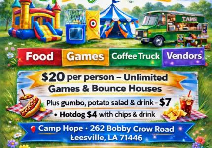 Camp Hope Spring Festival! - Vernon Parish Louisiana